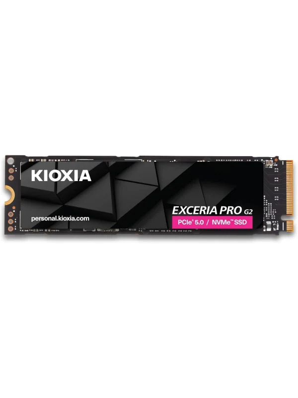 Kioxia Exceria Pro G2 PCIe NVMe Gen5 2TB SSD 14900/13400 MB/sn LVE10Z2T04G8