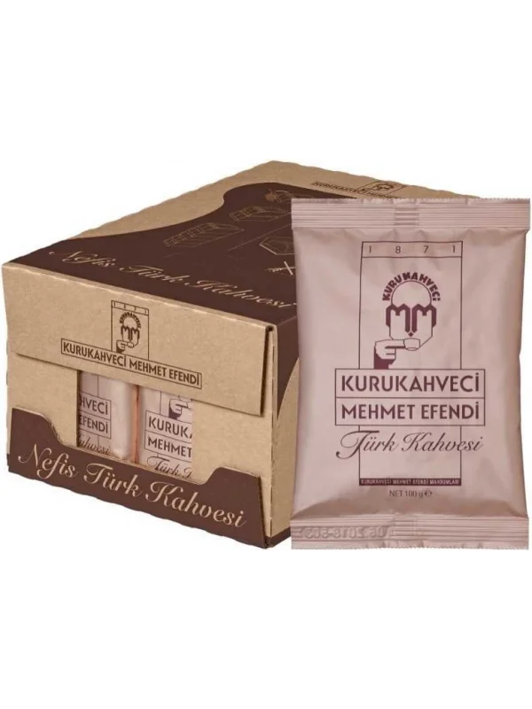 Mehmet Efendi Türk Kahvesi 100 Gr 25li Paket