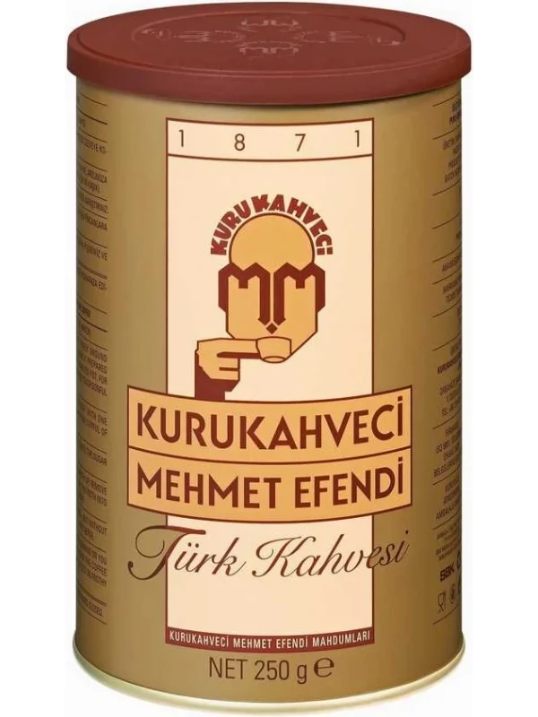 Mehmet Efendi Türk Kahvesi, Teneke Kutu, 250 gr