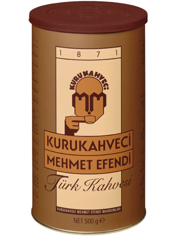 Mehmet Efendi Türk Kahvesi Teneke Kutu 500 gr
