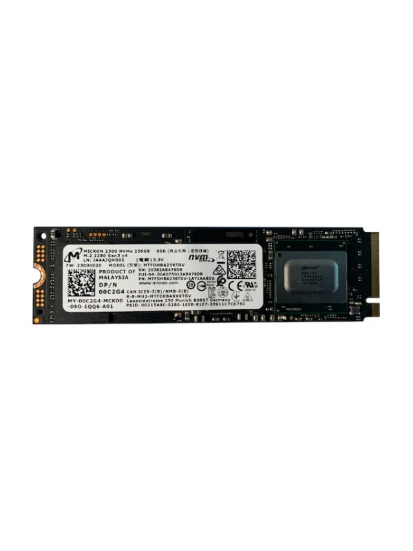 Micron 2300 Nvme 256 Gb Gen 3 x4 M2 SSD Disk MTFDHBA256TDV (Kutusuz)