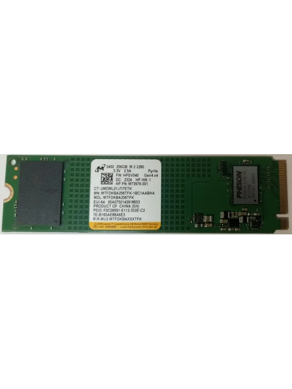 Micron 2450 Nvme 256 Gb Gen 4x4 M2 SSD Disk MTFDKBA256TFK (Kutusuz)