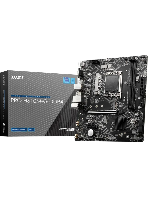 MSI Pro H610M-G Intel LGA1700 DDR4 Micro ATX Anakart