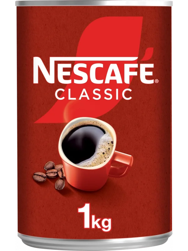 Nescafe Classic Çözülebilir Kahve, Teneke Kutu 1 kg