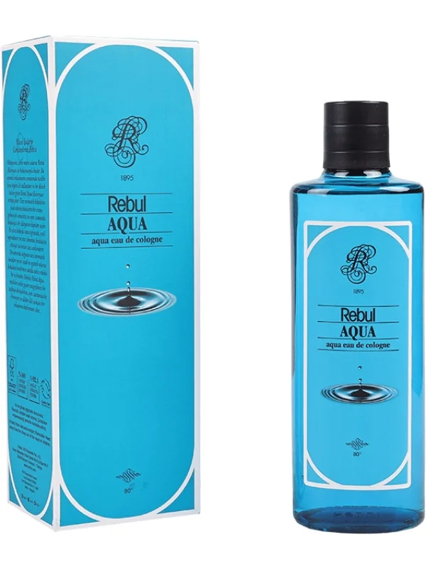 Rebul Aqua Kolonya, Cam Şişe, 250 ml