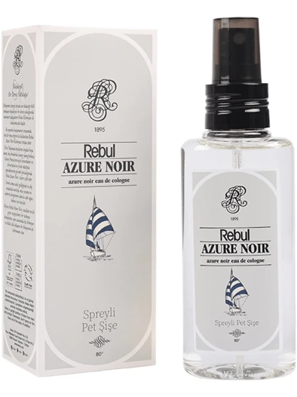 Rebul Azure Kolonya, Pet Şişe Sprey, 125 ml