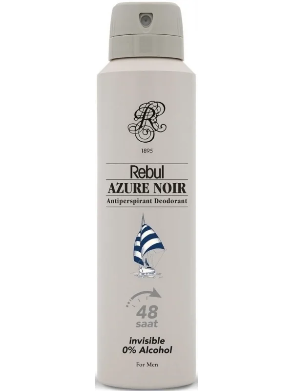 Rebul Azure Noir Erkek Deodorant 48 Saat Etkili 150 ml