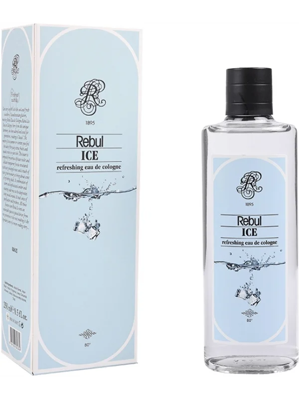 Rebul Ice Kolonya, Cam Şişe, 250 ml