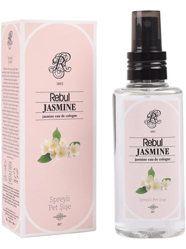 Rebul Jasmine Yasemin Kolonyası, Pet Şişe Sprey, 125 ml