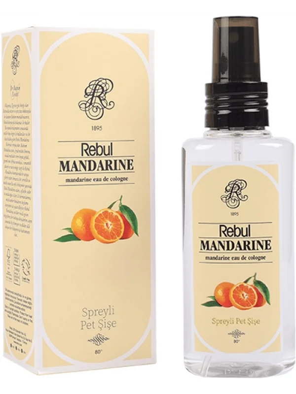 Rebul Mandalina Kolonyası, Pet Şişe Sprey, 125 ml
