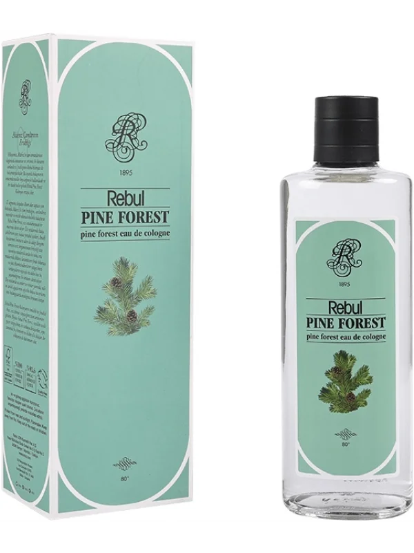 Rebul Pine Forest Orman Çamı Kolonya, Cam Şişe, 250 ml