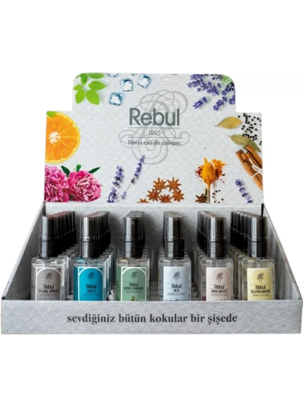 Rebul Sprey Kolonya 50 ml 36lı Set