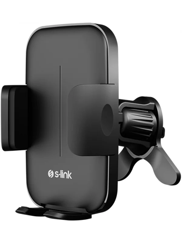 S-link Araç Telefon Tutucu Klima Izgara Üzeri Universal Siyah | SL-AT89
