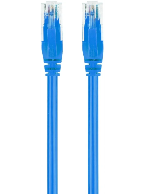 S-link CAT6 Patch Ethernet Kablosu 30cm Mavi UTP | SL-CAT6030BL
