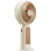 Asonic AFN21 Krem Taşınabilir Vantilatör | El ve Masaüstü Fanı