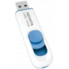 ADATA C008 64GB Beyaz Mavi USB 2.0 Flash Bellek | C008-64GB