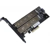 Dark 1xSATA + 2xNVMe M.2 SSD PCI-E Dönüştürücü Kartı - DK-AC-PEM2X2