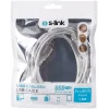 S-link SL-U2015 USB 2.0 1.5m Şeffaf Yazıcı Kablosu