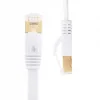 Alfais 4256 Cat7 Ethernet Rj45 Internet Kablosu 1 Metre Yassı 10gbps 600mhz