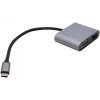 Vcom Type-C Hub 4 in 1 HDMI VGA MST 100W PD Çevirici Adaptör | CU4512