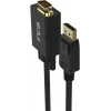 Inca DisplayPort to Vga Kablo 1.8 Metre Altın Uçlu | IDPV-18T