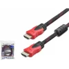 Hadron Hdmi Kablo 3 Metre Zırhlı v1.4 Örgü Filtreli | HDX2013
