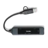 Dark USB-C & USB-A 5 Port Multi HUB Ethernet ve Kart Okuyucu | DK-AC-USB350L