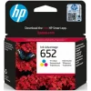 HP 652 Üç Renkli Orijinal Mürekkep Kartuşu | F6V24AE