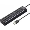 Hadron USB Hub 7 Port Anahtarlı USB 2.0 Çoğaltıcı | HDX7001