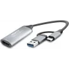 Hadron HDMI Video Capture Kartı 4K 30Hz Type-C + USB 3.0 | HDX7856