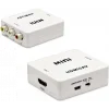 Hadron HDMI Dişi to AV Görüntü Dönüştürücü 1080P Beyaz | HDX1281