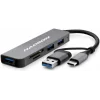 Hadron Type-C & USB Hub 3 Port USB 3.0 SD TF Kart Okuyucu | HDX7826