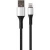 VCOM Örgülü Lightning to USB Şarj Kablosu 1m 2A Hızlı | CU287L