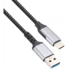 VCOM USB-A to Type-C 10Gbps 3A Hızlı Şarj Kablosu 1.8m | CU401M-1.8
