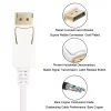 VCOM DisplayPort to HDMI Kablo 4K 60Hz 1.8mt Beyaz | CG605L-1.8