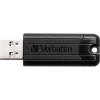 Verbatim PinStripe 128GB USB 3.2 Gen 1 Bellek Siyah | 49319