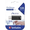 Verbatim PinStripe 128GB USB 3.2 Gen 1 Bellek Siyah | 49319
