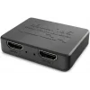 Hadron HDMI Splitter 4K 1 Giriş 2 Çıkış USB Güçlü Siyah | HDX1371
