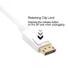 Vcom DisplayPort to HDMI Kablo Beyaz 3 mt | CG605L-3.0