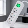 S-link Akım Korumalı 3lü Priz 1.5m 306 Joule Tam Bakır | SPG-F03