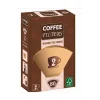 Coffee Filters Filtre Kahve Kağıdı 1x2 Brown No:2 80li Paket