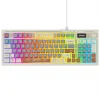 Everest Silent Pro Sessiz Rgb Q Membrane Oyuncu Klavyesi Mavi/Gri/Kahve Kb-79