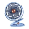 Feny Masaüstü Vantilatör Mavi Sessiz Kancalı Şarjlı Masa Fanı 6 | FN-F70