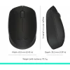 Logitech M171 Kablosuz Mouse Siyah 910-004424