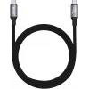 S-link 240W Type-C to Type-C Örgülü 8K 40Gbps Şarj Data Kablosu 1.2m | DCC-01