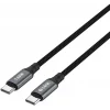 S-link 60W Type-C to Type-C PD Örgülü Şarj Kablosu 1.2m | Armor CC-01