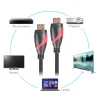 VCOM HDMI Kablo 1.4V Altın Uçlu Full HD 1080P 1.5 Metre | CG525-R-1.5