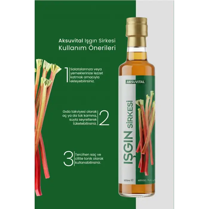Aksuvital Işgın Sirkesi 500ml