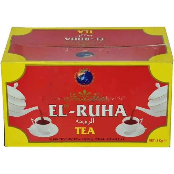 El-Ruha Dökme Siyah Çay 5000 Gr