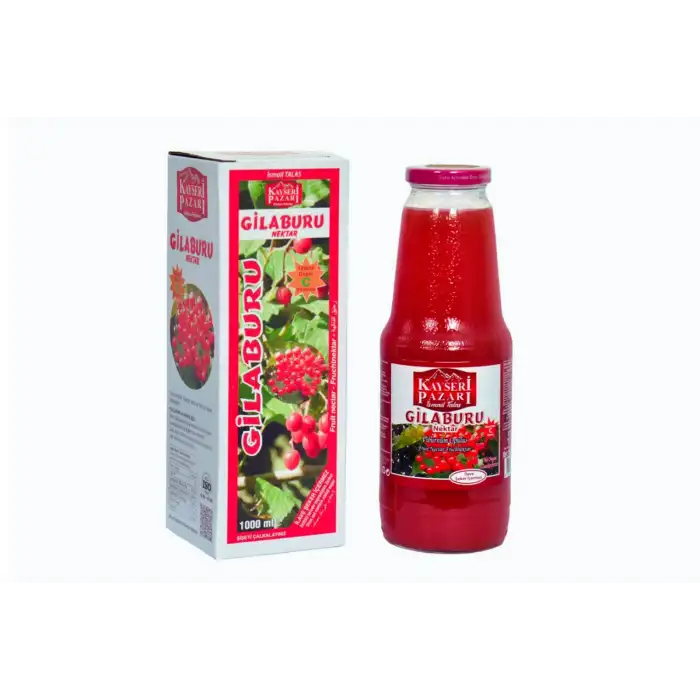 Kayseri Pazarı Gilaburu Suyu Şekersiz 1 Lt